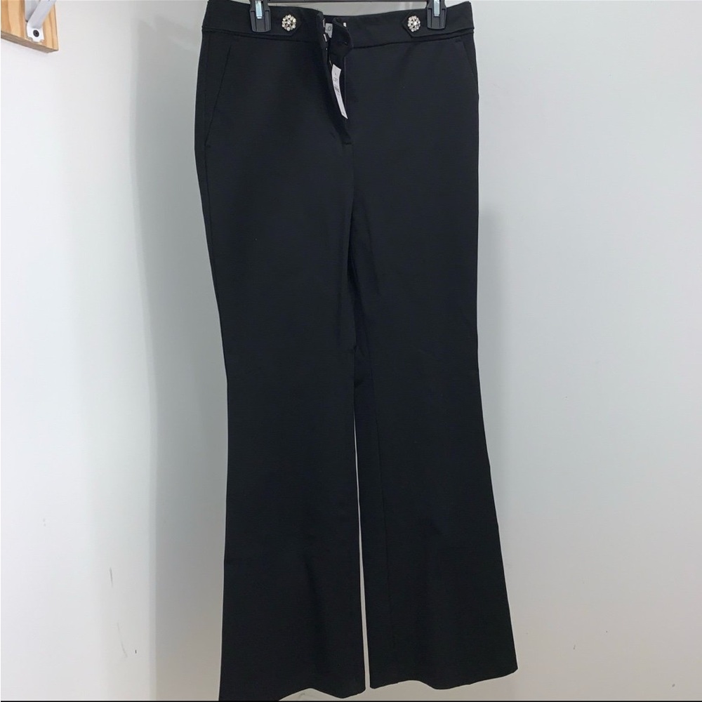 NWT - LOFT Women’s Flare Work Pants - Black - Size 8